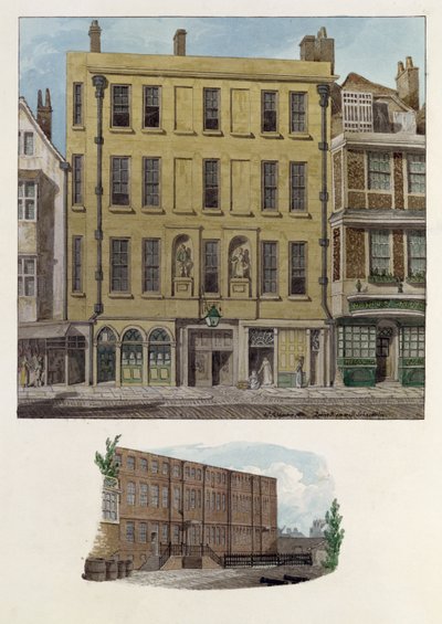 Workhouse in Bishopsgate by Robert Blemell Schnebbelie